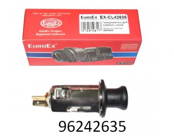 Прикурювач "EuroEx" Дэу Нексия • Nexia LANOS--SENS EX-CL42635 96242635 - 96242635 купить для ремонта